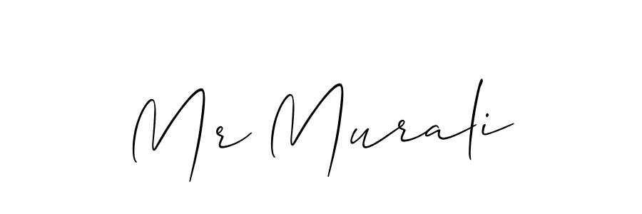 Also You can easily find your signature by using the search form. We will create Mr Murali name handwritten signature images for you free of cost using Allison_Script sign style. Mr Murali signature style 2 images and pictures png