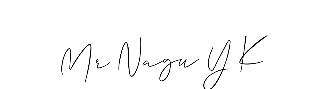 How to Draw Mr Nagu Y K signature style? Allison_Script is a latest design signature styles for name Mr Nagu Y K. Mr Nagu Y K signature style 2 images and pictures png