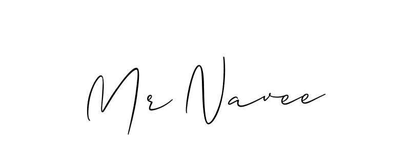 Also we have Mr Navee name is the best signature style. Create professional handwritten signature collection using Allison_Script autograph style. Mr Navee signature style 2 images and pictures png