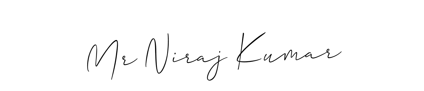 You should practise on your own different ways (Allison_Script) to write your name (Mr Niraj Kumar) in signature. don't let someone else do it for you. Mr Niraj Kumar signature style 2 images and pictures png