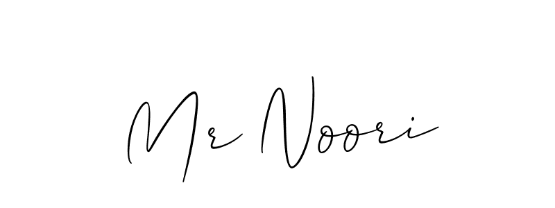 It looks lik you need a new signature style for name Mr Noori. Design unique handwritten (Allison_Script) signature with our free signature maker in just a few clicks. Mr Noori signature style 2 images and pictures png