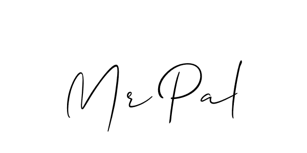 Check out images of Autograph of Mr Pal name. Actor Mr Pal Signature Style. Allison_Script is a professional sign style online. Mr Pal signature style 2 images and pictures png
