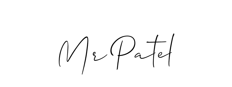 How to Draw Mr Patel signature style? Allison_Script is a latest design signature styles for name Mr Patel. Mr Patel signature style 2 images and pictures png