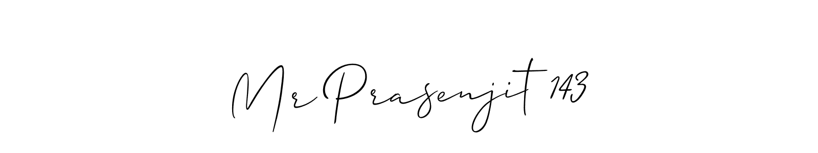 How to Draw Mr Prasenjit 143 signature style? Allison_Script is a latest design signature styles for name Mr Prasenjit 143. Mr Prasenjit 143 signature style 2 images and pictures png