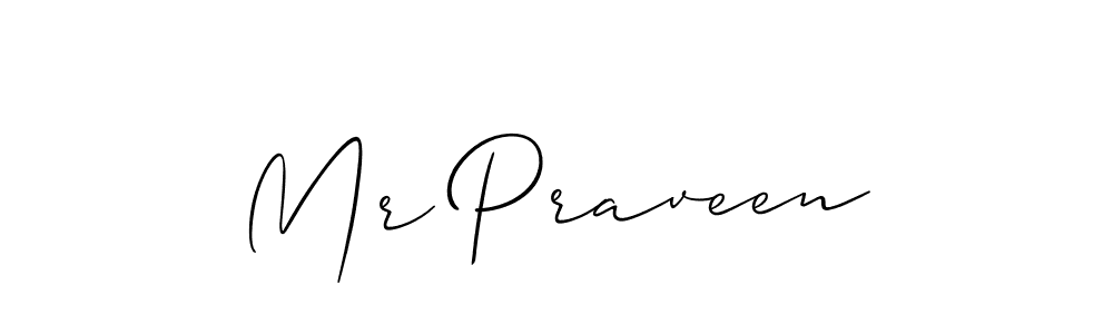 Make a beautiful signature design for name Mr Praveen. Use this online signature maker to create a handwritten signature for free. Mr Praveen signature style 2 images and pictures png