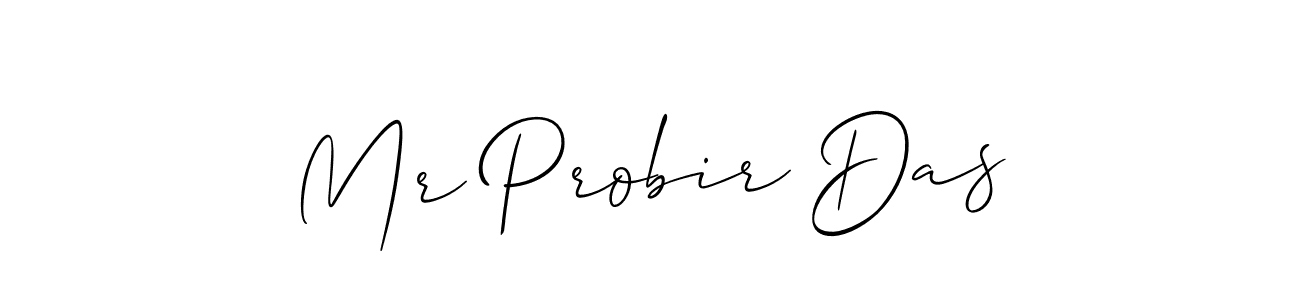 You should practise on your own different ways (Allison_Script) to write your name (Mr Probir Das) in signature. don't let someone else do it for you. Mr Probir Das signature style 2 images and pictures png