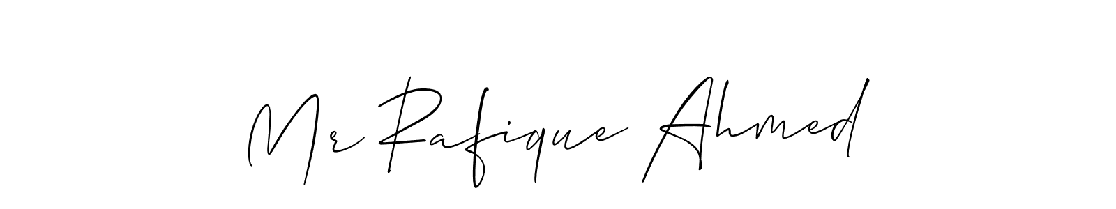 Check out images of Autograph of Mr Rafique Ahmed name. Actor Mr Rafique Ahmed Signature Style. Allison_Script is a professional sign style online. Mr Rafique Ahmed signature style 2 images and pictures png