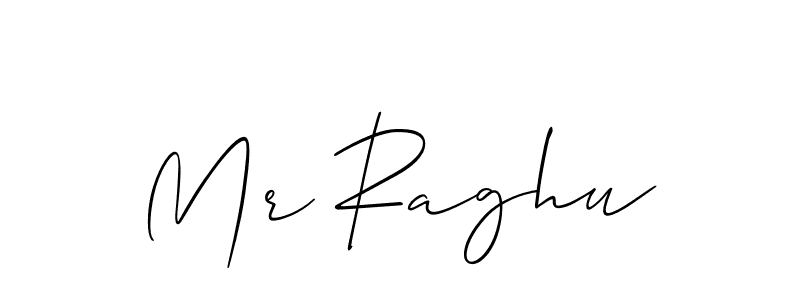 Similarly Allison_Script is the best handwritten signature design. Signature creator online .You can use it as an online autograph creator for name Mr Raghu. Mr Raghu signature style 2 images and pictures png