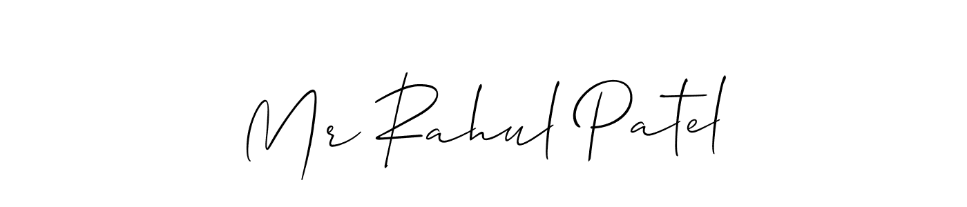 You should practise on your own different ways (Allison_Script) to write your name (Mr Rahul Patel) in signature. don't let someone else do it for you. Mr Rahul Patel signature style 2 images and pictures png