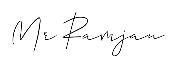 Allison_Script is a professional signature style that is perfect for those who want to add a touch of class to their signature. Get Mr Ramjan name fancy signature for free. Mr Ramjan signature style 2 images and pictures png
