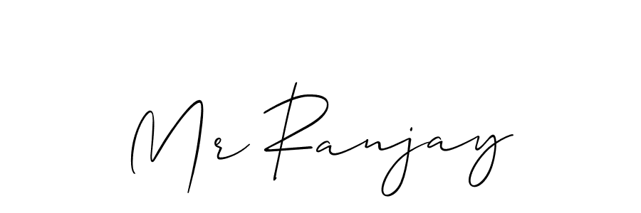 Best and Professional Signature Style for Mr Ranjay. Allison_Script Best Signature Style Collection. Mr Ranjay signature style 2 images and pictures png