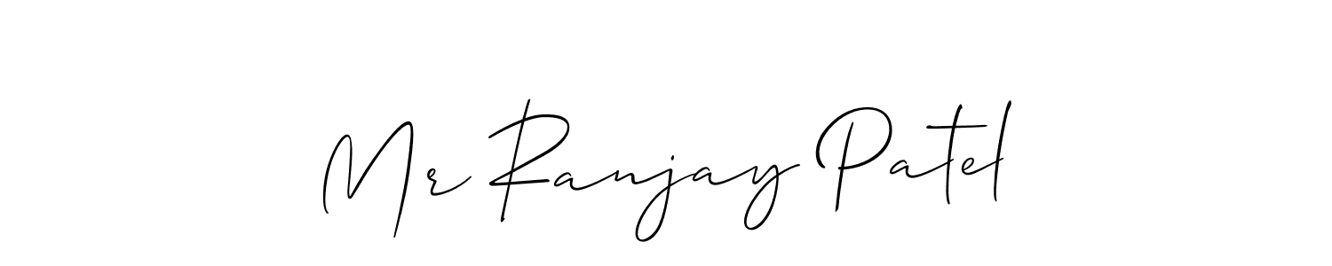 Make a beautiful signature design for name Mr Ranjay Patel. Use this online signature maker to create a handwritten signature for free. Mr Ranjay Patel signature style 2 images and pictures png