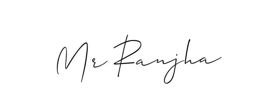 This is the best signature style for the Mr Ranjha name. Also you like these signature font (Allison_Script). Mix name signature. Mr Ranjha signature style 2 images and pictures png