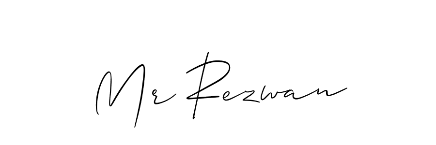 Create a beautiful signature design for name Mr Rezwan. With this signature (Allison_Script) fonts, you can make a handwritten signature for free. Mr Rezwan signature style 2 images and pictures png