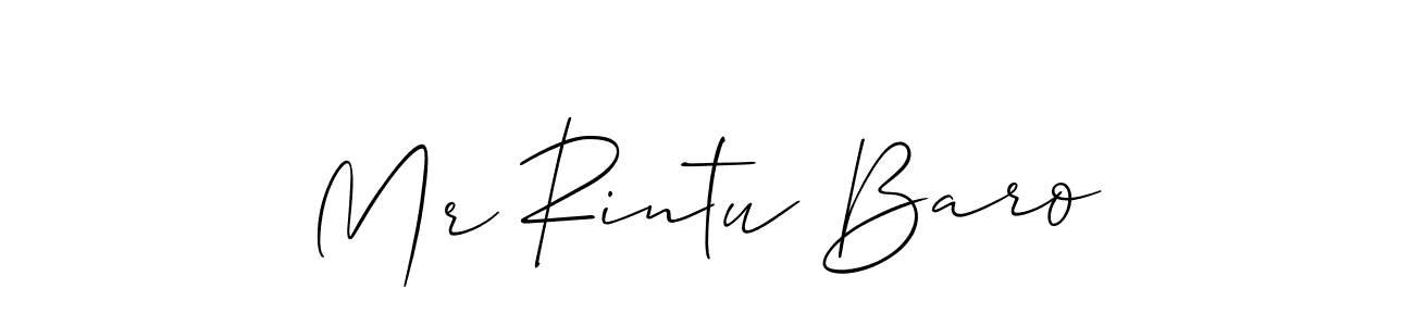 Best and Professional Signature Style for Mr Rintu Baro. Allison_Script Best Signature Style Collection. Mr Rintu Baro signature style 2 images and pictures png