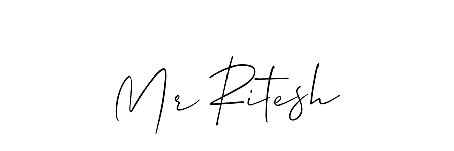 Make a short Mr Ritesh signature style. Manage your documents anywhere anytime using Allison_Script. Create and add eSignatures, submit forms, share and send files easily. Mr Ritesh signature style 2 images and pictures png