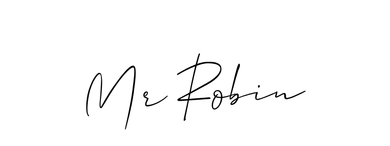 Make a beautiful signature design for name Mr Robin. Use this online signature maker to create a handwritten signature for free. Mr Robin signature style 2 images and pictures png