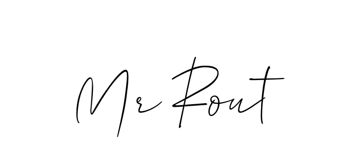 You can use this online signature creator to create a handwritten signature for the name Mr Rout. This is the best online autograph maker. Mr Rout signature style 2 images and pictures png