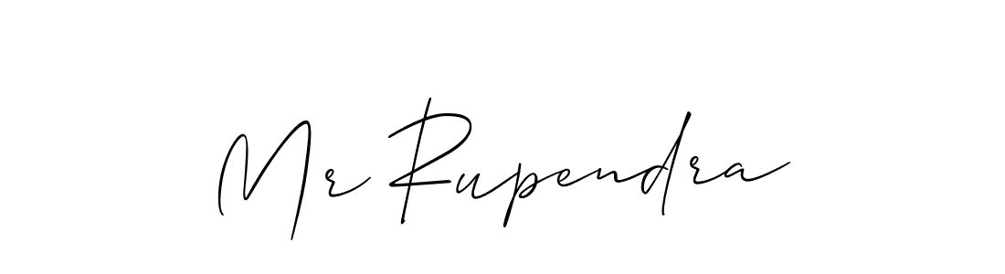 Mr Rupendra stylish signature style. Best Handwritten Sign (Allison_Script) for my name. Handwritten Signature Collection Ideas for my name Mr Rupendra. Mr Rupendra signature style 2 images and pictures png