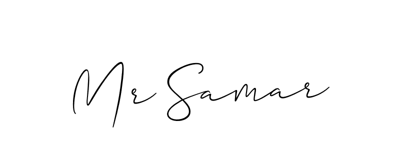 You can use this online signature creator to create a handwritten signature for the name Mr Samar. This is the best online autograph maker. Mr Samar signature style 2 images and pictures png