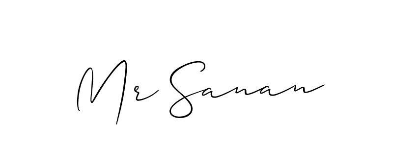 You can use this online signature creator to create a handwritten signature for the name Mr Sanan. This is the best online autograph maker. Mr Sanan signature style 2 images and pictures png
