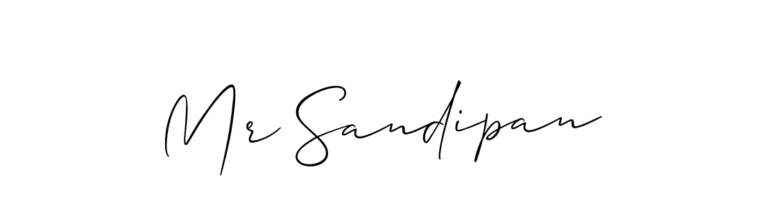 How to Draw Mr Sandipan signature style? Allison_Script is a latest design signature styles for name Mr Sandipan. Mr Sandipan signature style 2 images and pictures png