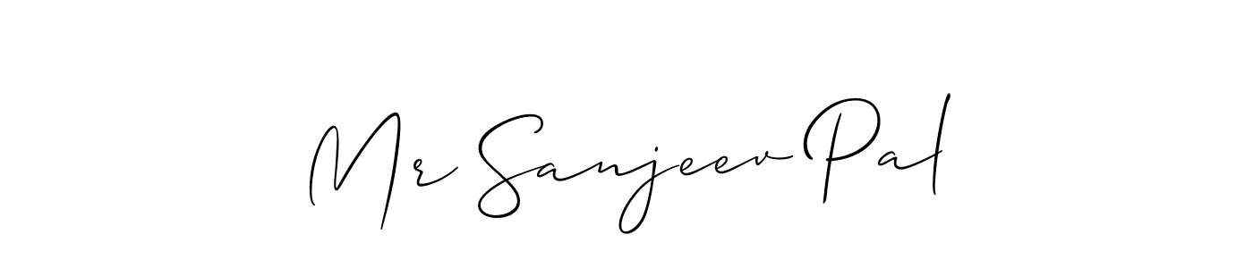 if you are searching for the best signature style for your name Mr Sanjeev Pal. so please give up your signature search. here we have designed multiple signature styles  using Allison_Script. Mr Sanjeev Pal signature style 2 images and pictures png