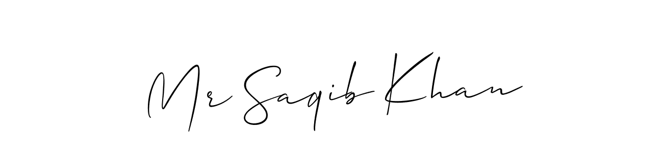 Make a beautiful signature design for name Mr Saqib Khan. Use this online signature maker to create a handwritten signature for free. Mr Saqib Khan signature style 2 images and pictures png