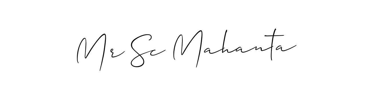 You can use this online signature creator to create a handwritten signature for the name Mr Sc Mahanta. This is the best online autograph maker. Mr Sc Mahanta signature style 2 images and pictures png