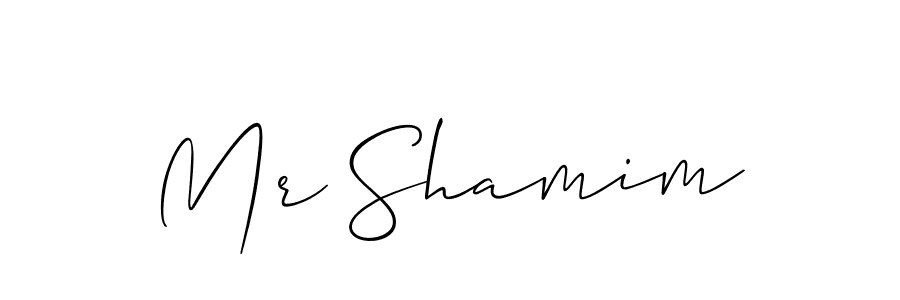 How to Draw Mr Shamim signature style? Allison_Script is a latest design signature styles for name Mr Shamim. Mr Shamim signature style 2 images and pictures png