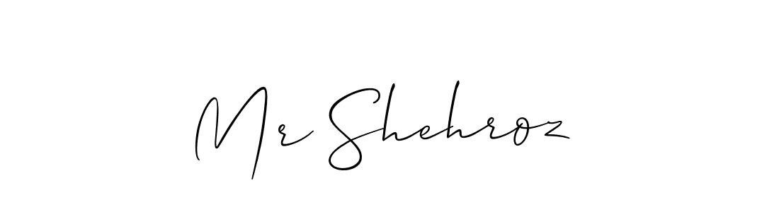 Make a beautiful signature design for name Mr Shehroz . Use this online signature maker to create a handwritten signature for free. Mr Shehroz  signature style 2 images and pictures png