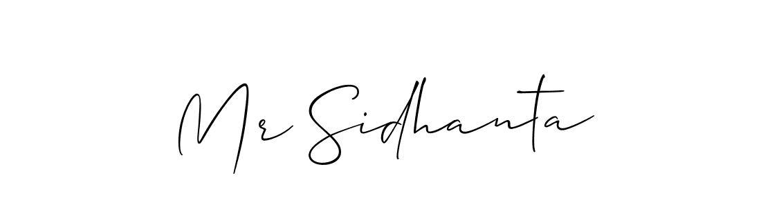 Check out images of Autograph of Mr Sidhanta name. Actor Mr Sidhanta Signature Style. Allison_Script is a professional sign style online. Mr Sidhanta signature style 2 images and pictures png