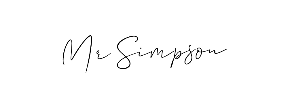 See photos of Mr Simpson official signature by Spectra . Check more albums & portfolios. Read reviews & check more about Allison_Script font. Mr Simpson signature style 2 images and pictures png