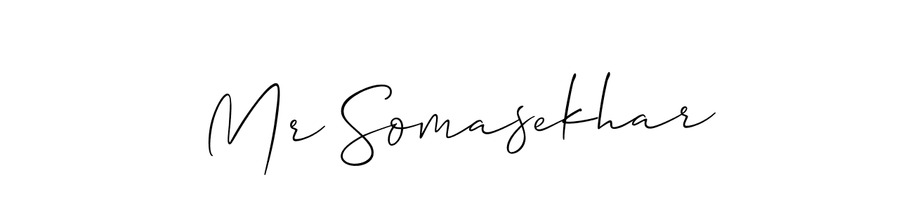 if you are searching for the best signature style for your name Mr Somasekhar. so please give up your signature search. here we have designed multiple signature styles  using Allison_Script. Mr Somasekhar signature style 2 images and pictures png