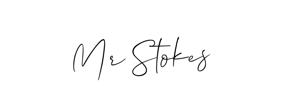 Similarly Allison_Script is the best handwritten signature design. Signature creator online .You can use it as an online autograph creator for name Mr Stokes. Mr Stokes signature style 2 images and pictures png