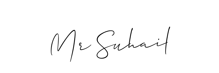 Make a beautiful signature design for name Mr Suhail. Use this online signature maker to create a handwritten signature for free. Mr Suhail signature style 2 images and pictures png