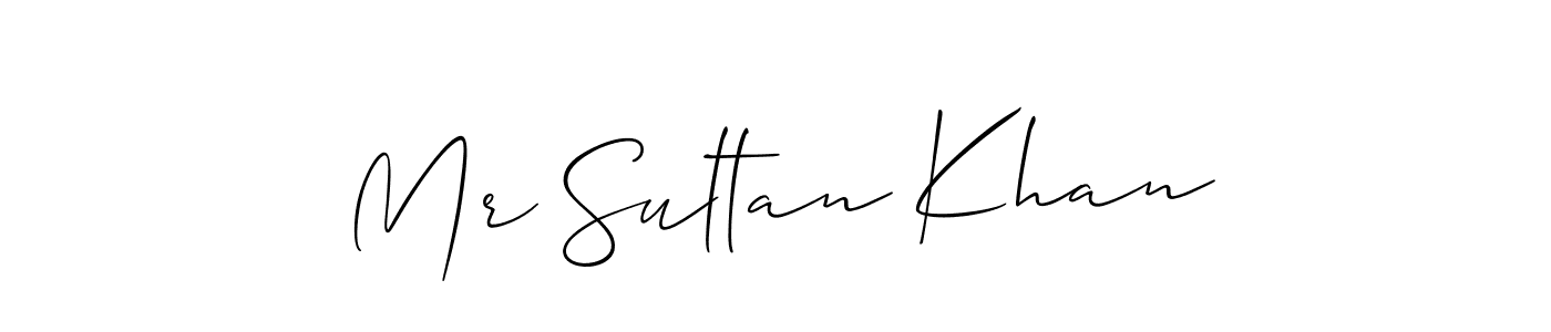 Also You can easily find your signature by using the search form. We will create Mr Sultan Khan name handwritten signature images for you free of cost using Allison_Script sign style. Mr Sultan Khan signature style 2 images and pictures png