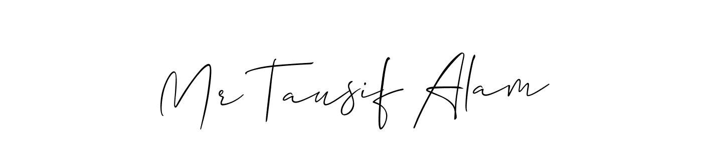 Once you've used our free online signature maker to create your best signature Allison_Script style, it's time to enjoy all of the benefits that Mr Tausif Alam name signing documents. Mr Tausif Alam signature style 2 images and pictures png