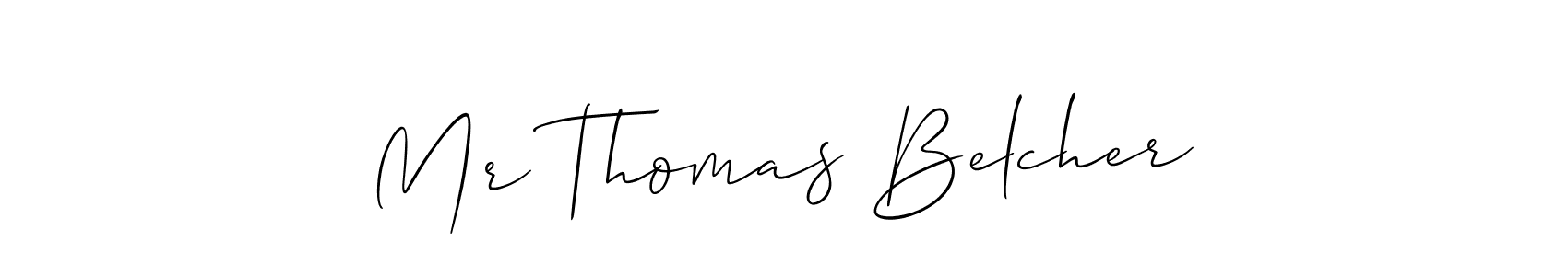 Here are the top 10 professional signature styles for the name Mr Thomas Belcher. These are the best autograph styles you can use for your name. Mr Thomas Belcher signature style 2 images and pictures png