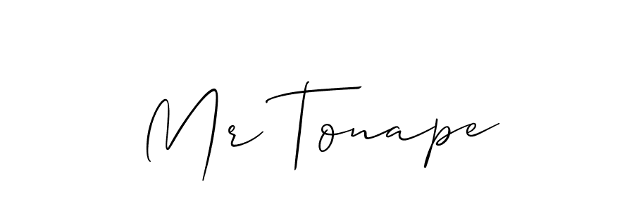 Mr Tonape stylish signature style. Best Handwritten Sign (Allison_Script) for my name. Handwritten Signature Collection Ideas for my name Mr Tonape. Mr Tonape signature style 2 images and pictures png