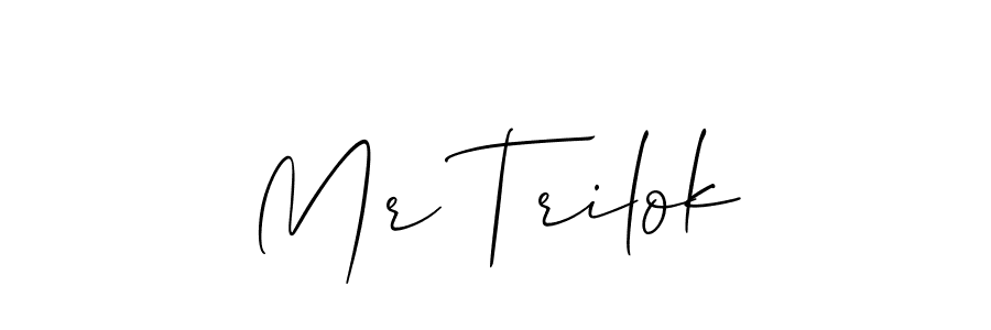 Once you've used our free online signature maker to create your best signature Allison_Script style, it's time to enjoy all of the benefits that Mr Trilok name signing documents. Mr Trilok signature style 2 images and pictures png