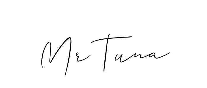 Allison_Script is a professional signature style that is perfect for those who want to add a touch of class to their signature. It is also a great choice for those who want to make their signature more unique. Get Mr Tuna name to fancy signature for free. Mr Tuna signature style 2 images and pictures png