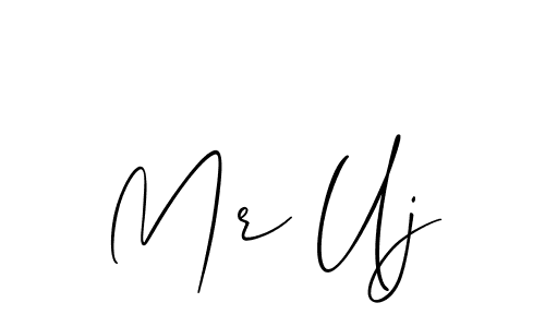 Check out images of Autograph of Mr Uj name. Actor Mr Uj Signature Style. Allison_Script is a professional sign style online. Mr Uj signature style 2 images and pictures png