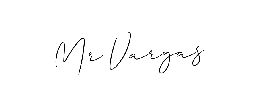 Also we have Mr Vargas name is the best signature style. Create professional handwritten signature collection using Allison_Script autograph style. Mr Vargas signature style 2 images and pictures png