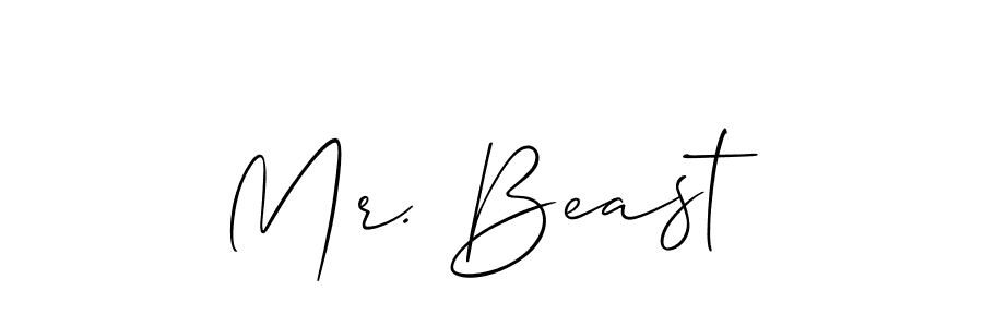 Also You can easily find your signature by using the search form. We will create Mr. Beast name handwritten signature images for you free of cost using Allison_Script sign style. Mr. Beast signature style 2 images and pictures png