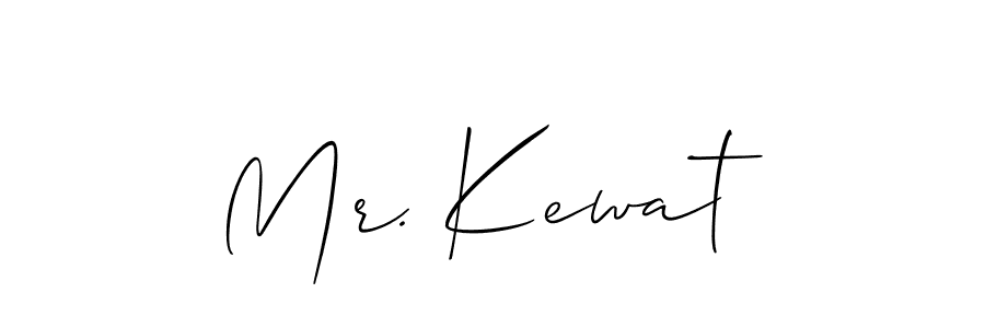 if you are searching for the best signature style for your name Mr. Kewat. so please give up your signature search. here we have designed multiple signature styles  using Allison_Script. Mr. Kewat signature style 2 images and pictures png