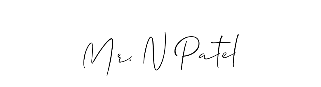 Once you've used our free online signature maker to create your best signature Allison_Script style, it's time to enjoy all of the benefits that Mr. N Patel name signing documents. Mr. N Patel signature style 2 images and pictures png