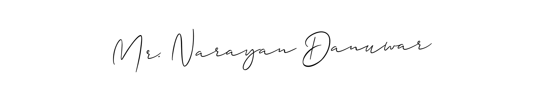 Best and Professional Signature Style for Mr. Narayan Danuwar. Allison_Script Best Signature Style Collection. Mr. Narayan Danuwar signature style 2 images and pictures png