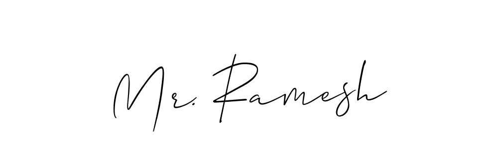 Once you've used our free online signature maker to create your best signature Allison_Script style, it's time to enjoy all of the benefits that Mr. Ramesh name signing documents. Mr. Ramesh signature style 2 images and pictures png