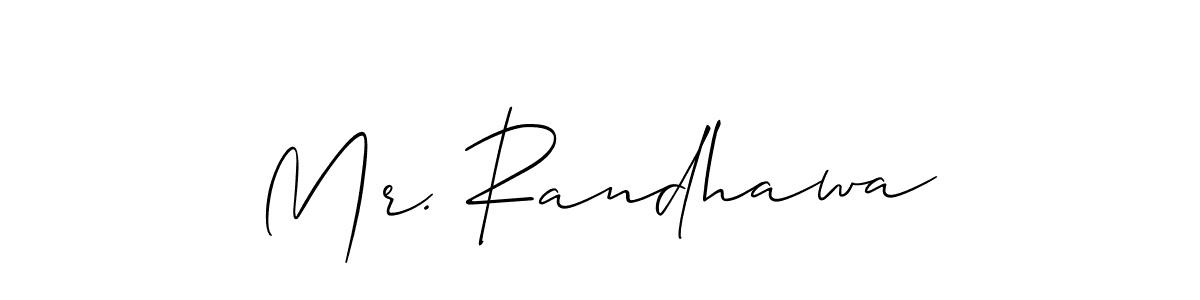 Once you've used our free online signature maker to create your best signature Allison_Script style, it's time to enjoy all of the benefits that Mr. Randhawa name signing documents. Mr. Randhawa signature style 2 images and pictures png